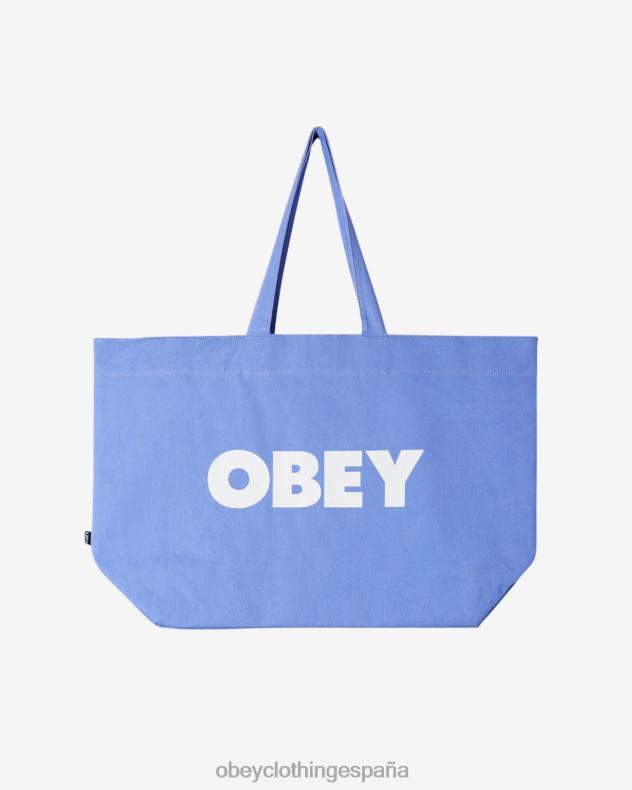 accesorios OBEY bolso tote teñido con pigmentos hortensia pigmento hombres 0RV2P507