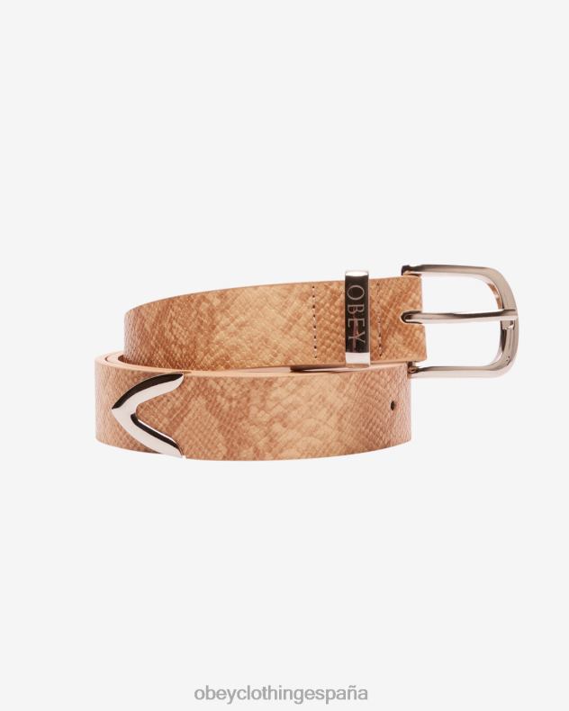 accesorios OBEY cinturón de vestir de serpiente broncearse hombres 0RV2P494