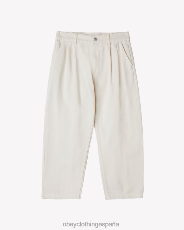 ropa OBEY denim plisado fubar sin blanquear hombres 0RV2P76