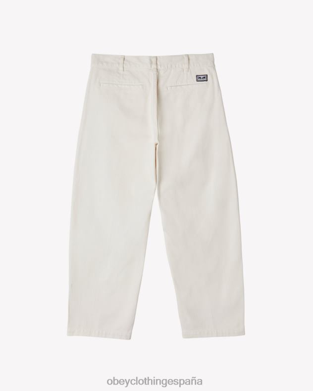 ropa OBEY denim plisado fubar sin blanquear hombres 0RV2P76