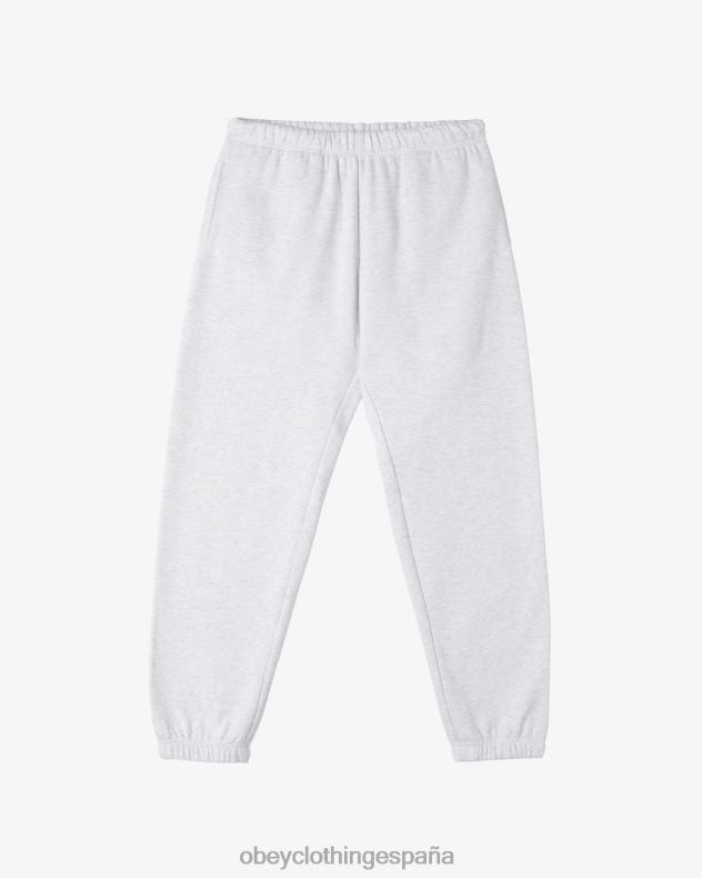 ropa OBEY est. trabaja ojos pantalón deportivo gris ceniza hombres 0RV2P25