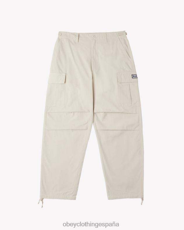 ropa OBEY pantalón cargo antidesgarro Gris plateado hombres 0RV2P58