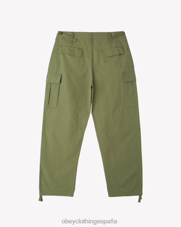 ropa OBEY pantalón cargo antidesgarro ejército ligero hombres 0RV2P57