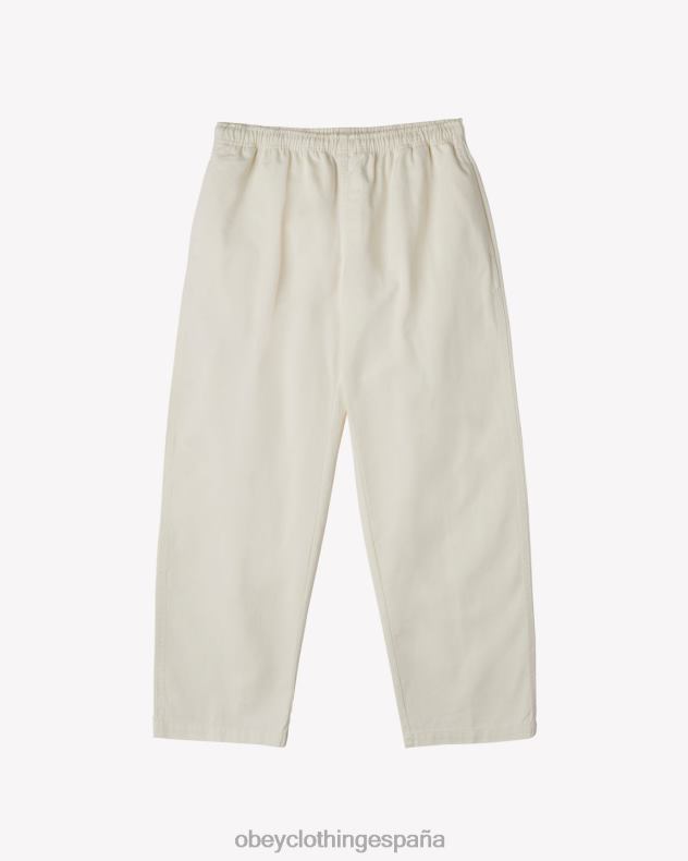 ropa OBEY pantalón de sarga fácil sin blanquear hombres 0RV2P3