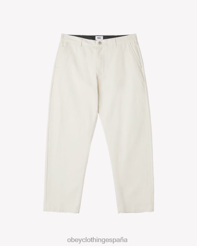 ropa OBEY pantalón de trabajo duro sin blanquear hombres 0RV2P45