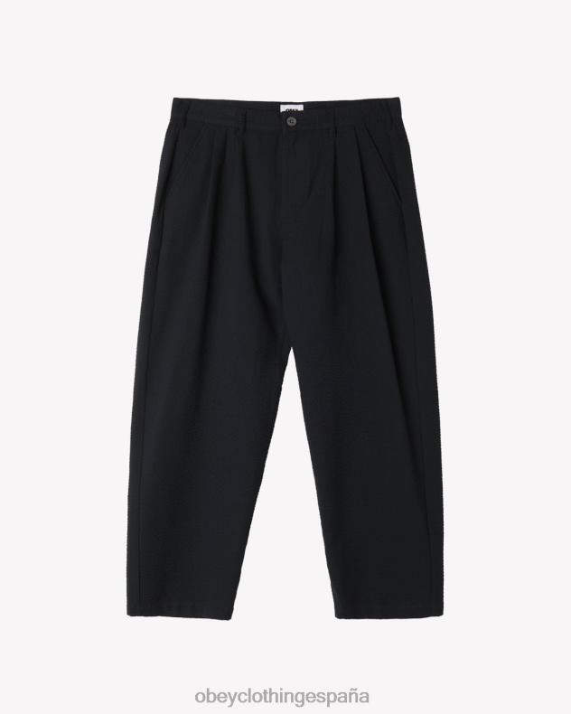 ropa OBEY pantalón fubar de sirsaca negro hombres 0RV2P48