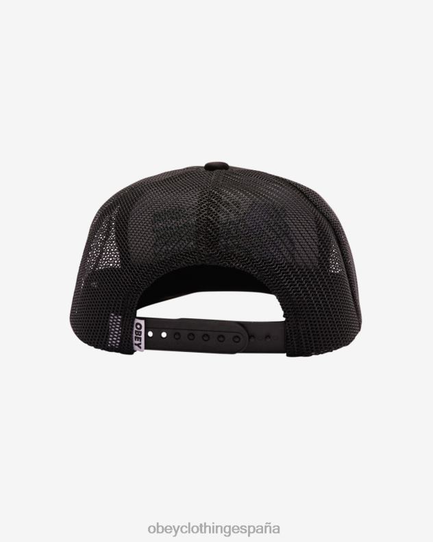 accesorios OBEY camionero de la vida negro hombres 0RV2P478
