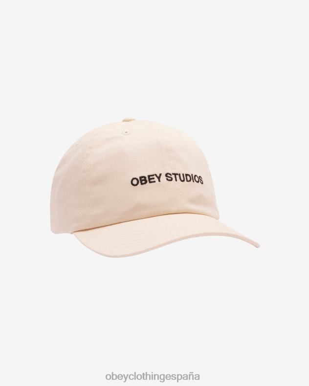 accesorios OBEY gorra studios sin blanquear hombres 0RV2P443