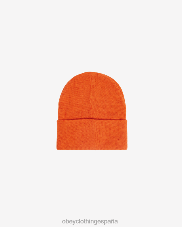 accesorios OBEY gorro con ojos icónicos naranja roja hombres 0RV2P408