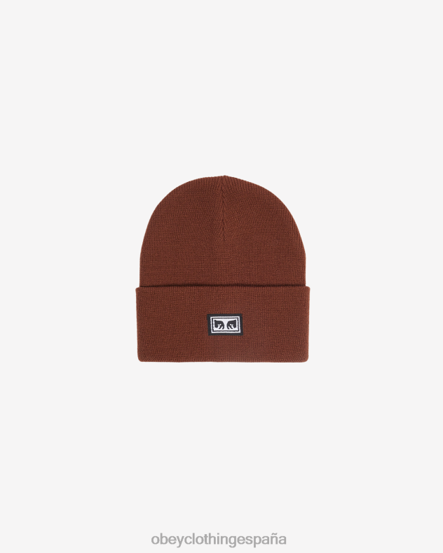 accesorios OBEY gorro con ojos icónicos sepia hombres 0RV2P410