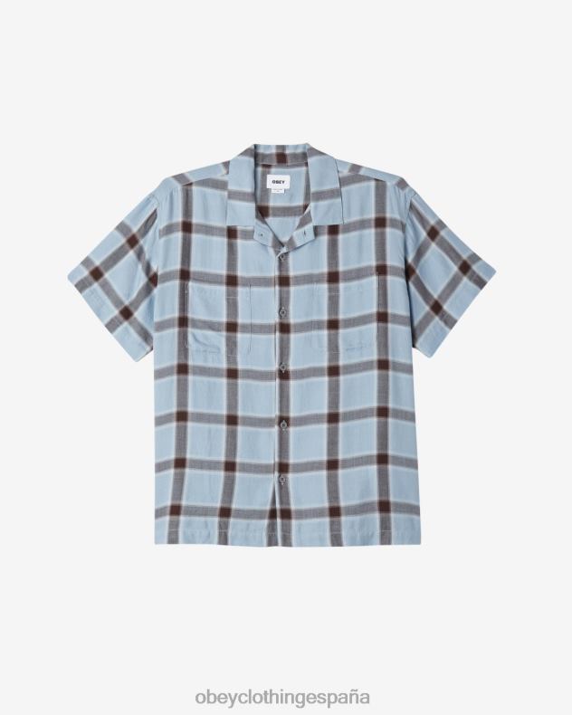 ropa OBEY camisa ambiental bueno gris multi hombres 0RV2P134