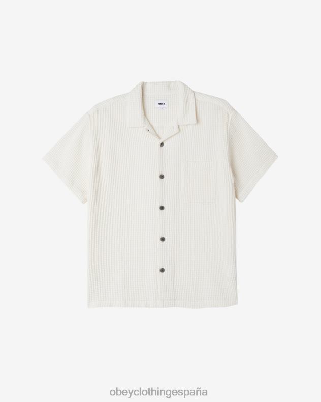 ropa OBEY camisa de equilibrio sin blanquear hombres 0RV2P137