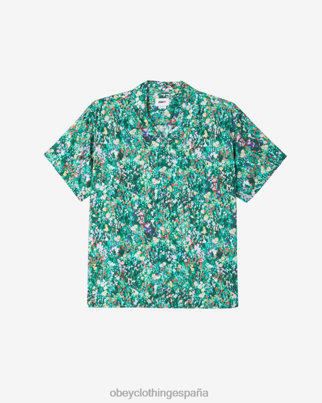 ropa OBEY la camisa del jardin calle múltiple hombres 0RV2P147