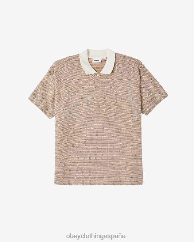 ropa OBEY bigwig materia polo multi sin blanquear hombres 0RV2P122