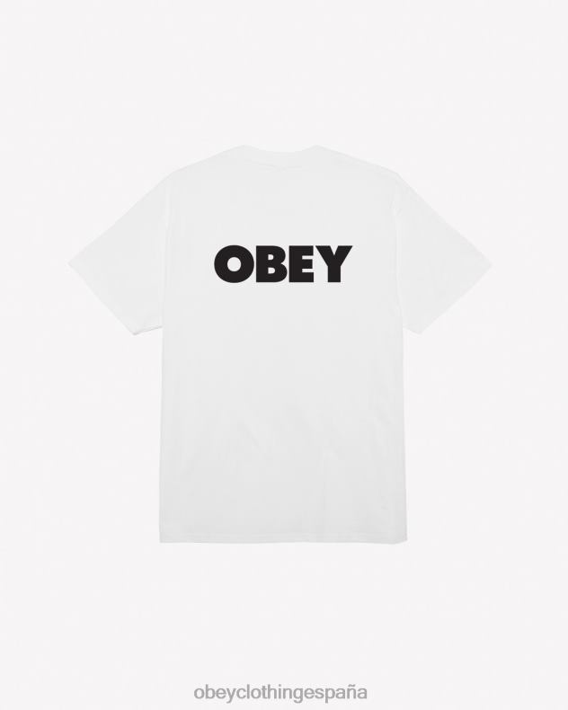 ropa OBEY camiseta clásica negrita ii blanco hombres 0RV2P353
