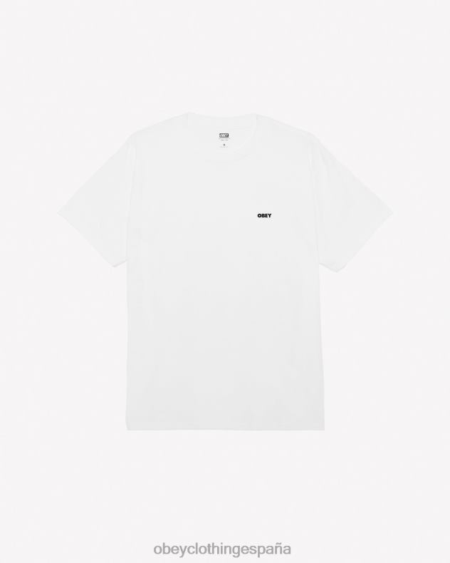 ropa OBEY camiseta clásica negrita ii blanco hombres 0RV2P353