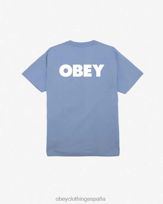 ropa OBEY camiseta clásica negrita ii violeta digital hombres 0RV2P352