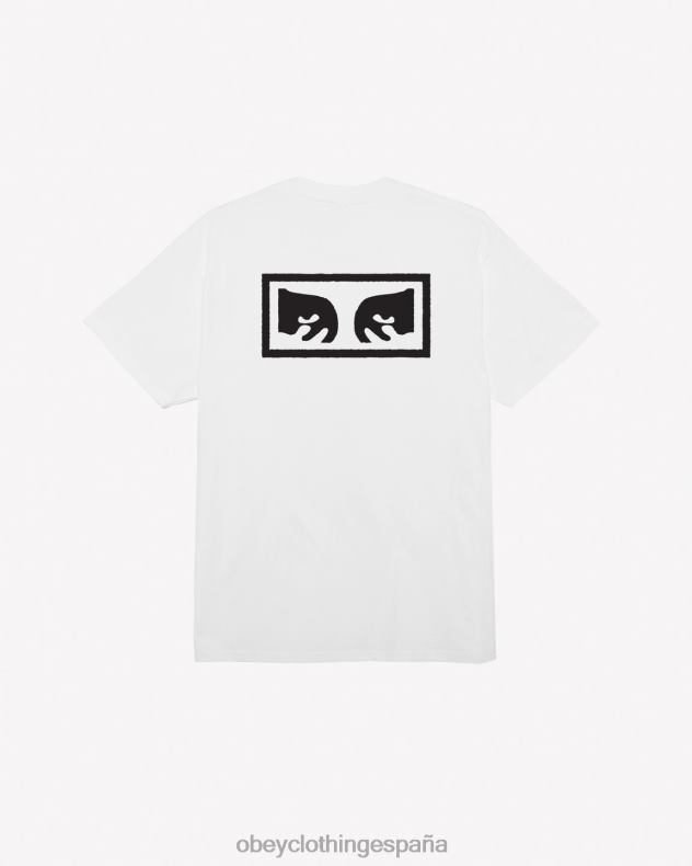 ropa OBEY camiseta clásica ojos iii blanco hombres 0RV2P346