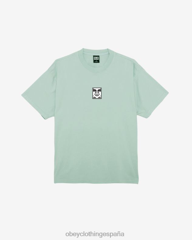 ropa OBEY camiseta con icono de peso pesado spray para surfear hombres 0RV2P275