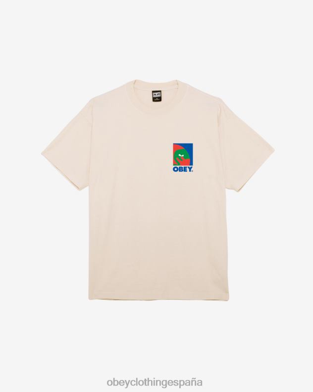 ropa OBEY camiseta gruesa con icono circular sagú hombres 0RV2P378