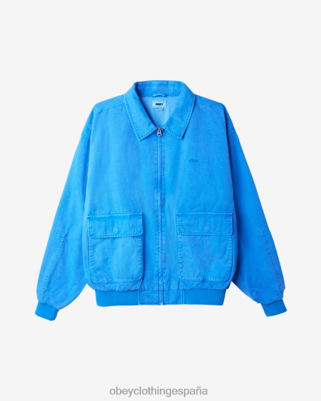 ropa OBEY bombardero de montreal azul francés hombres 0RV2P252
