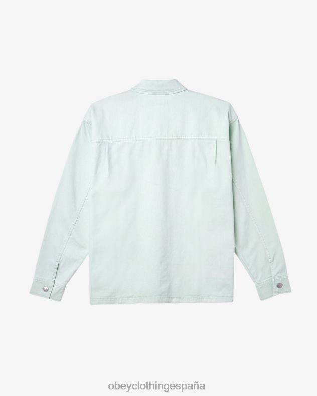 ropa OBEY chaqueta de camisa de división spray de surf de pigmento hombres 0RV2P240