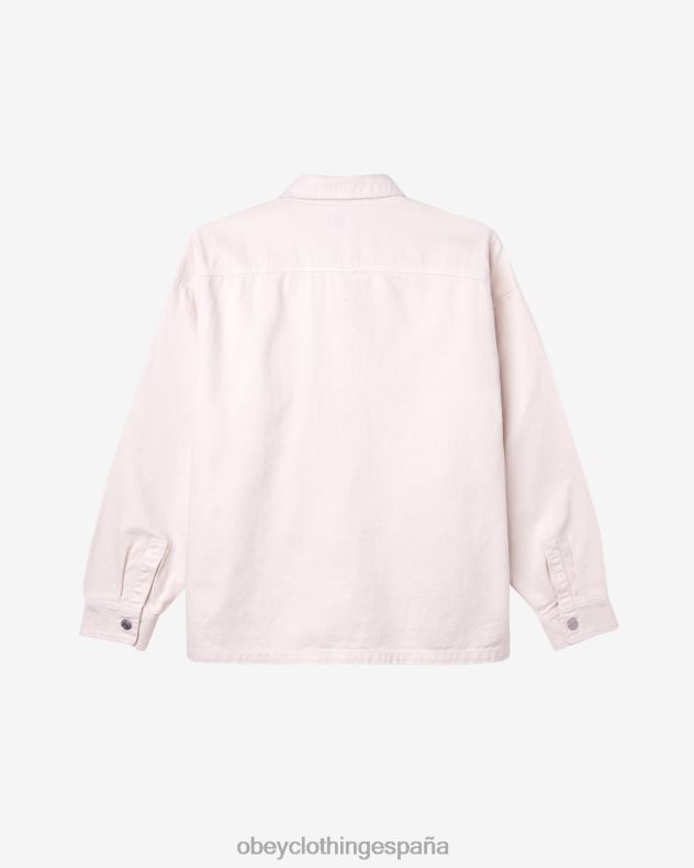 ropa OBEY chaqueta de camisa winston sin blanquear hombres 0RV2P247