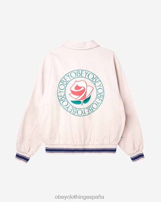 ropa OBEY chaqueta tipo blusón rosa arcilla hombres 0RV2P256