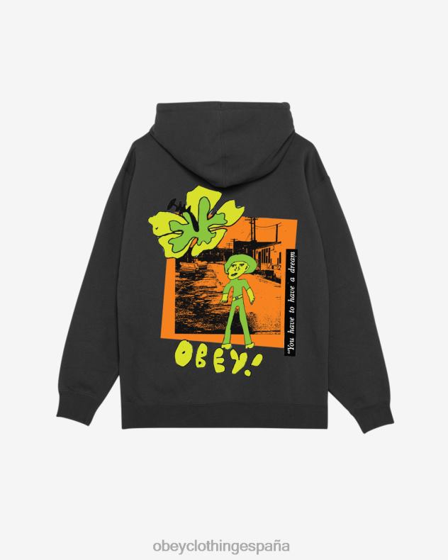 ropa OBEY Tienes que tener un suéter pesado de ensueño. negro hombres 0RV2P154