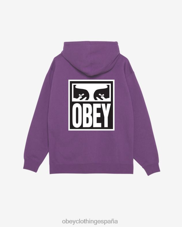 ropa OBEY jersey de peso pesado Eyes Icon II baya de gota hombres 0RV2P162