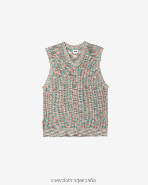 ropa OBEY chaleco tipo suéter clynton multi hombres 0RV2P127