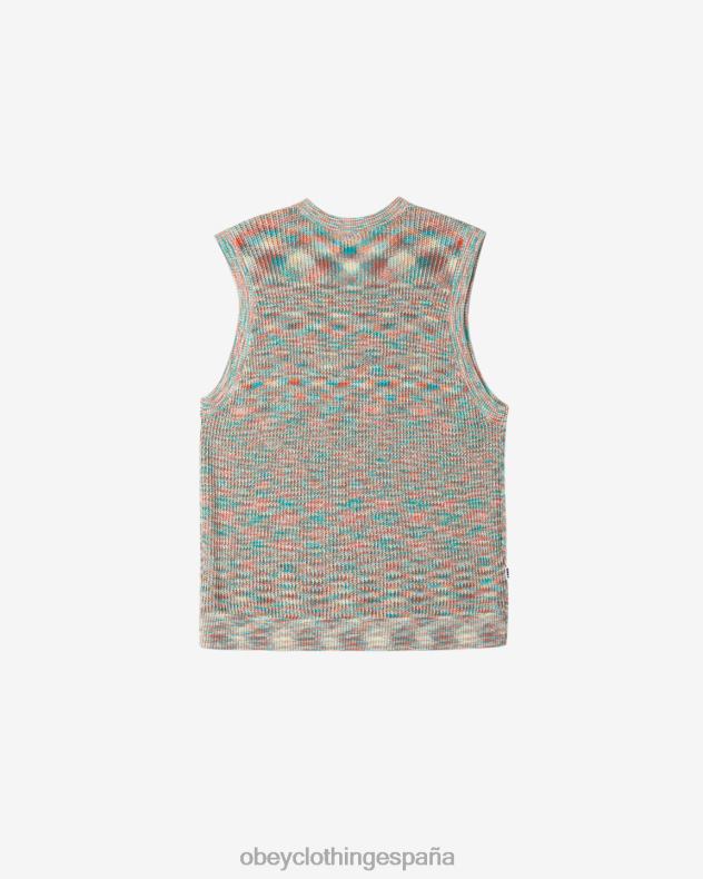 ropa OBEY chaleco tipo suéter clynton multi hombres 0RV2P127