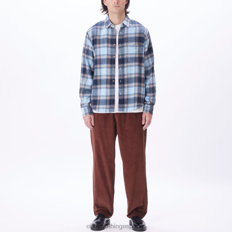 ropa OBEY camisa alex cielo despejado multi hombres 0RV2P780