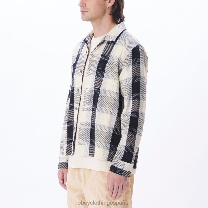 ropa OBEY camisa bruce multi sin blanquear hombres 0RV2P772