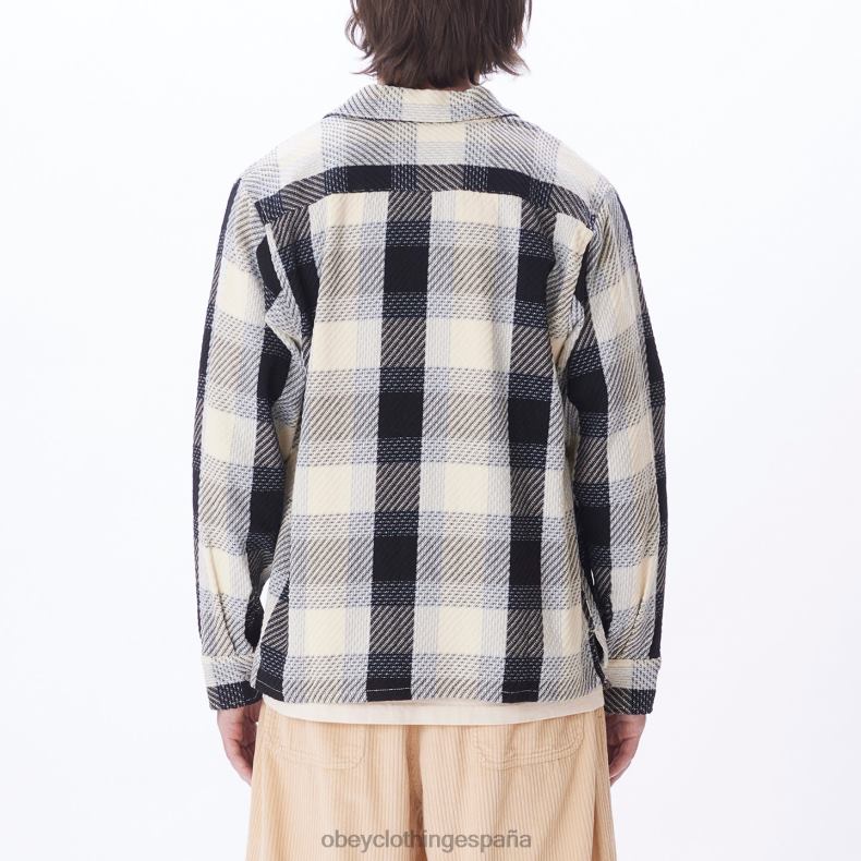 ropa OBEY camisa bruce multi sin blanquear hombres 0RV2P772