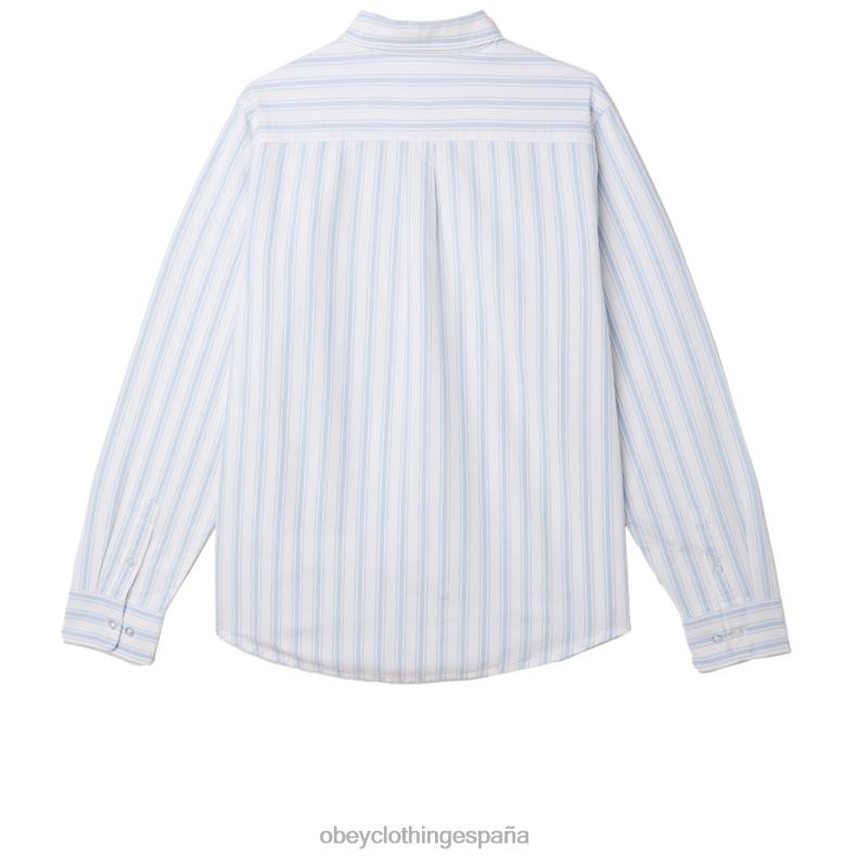 ropa OBEY camisa de lucas bueno gris multi hombres 0RV2P777