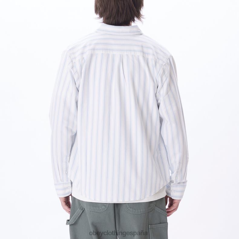 ropa OBEY camisa de lucas bueno gris multi hombres 0RV2P777