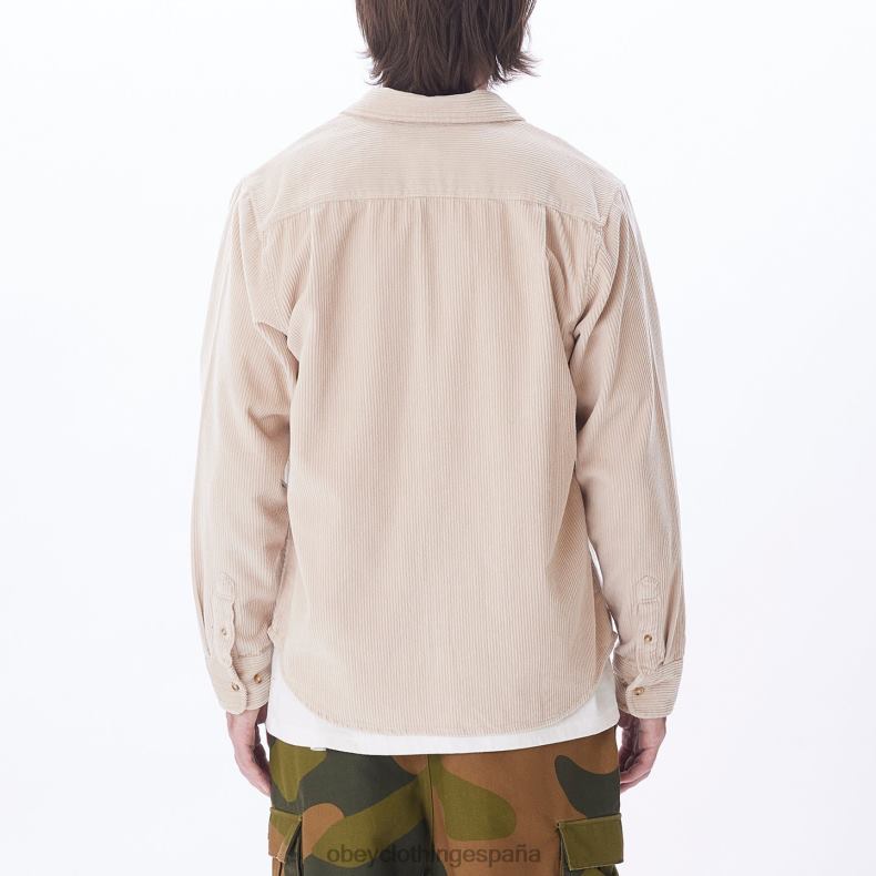 ropa OBEY camisa de millas Gris plateado hombres 0RV2P760