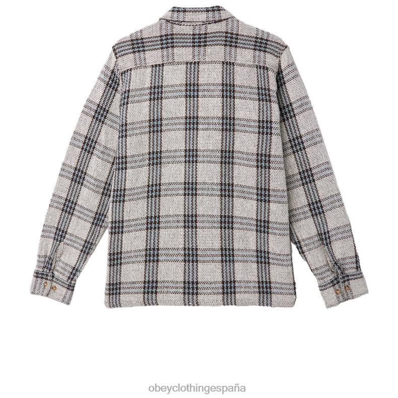 ropa OBEY camisa wes multi sin blanquear hombres 0RV2P764