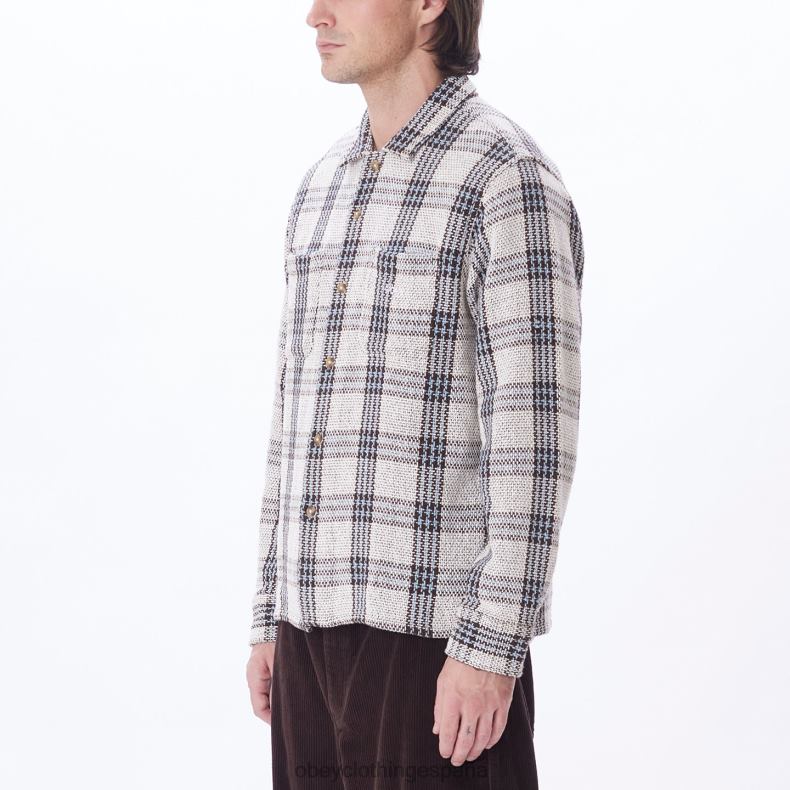 ropa OBEY camisa wes multi sin blanquear hombres 0RV2P764