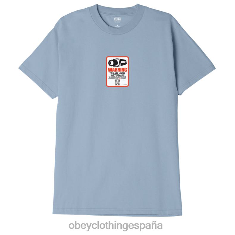ropa OBEY camiseta clásica de vigilancia buen gris hombres 0RV2P896