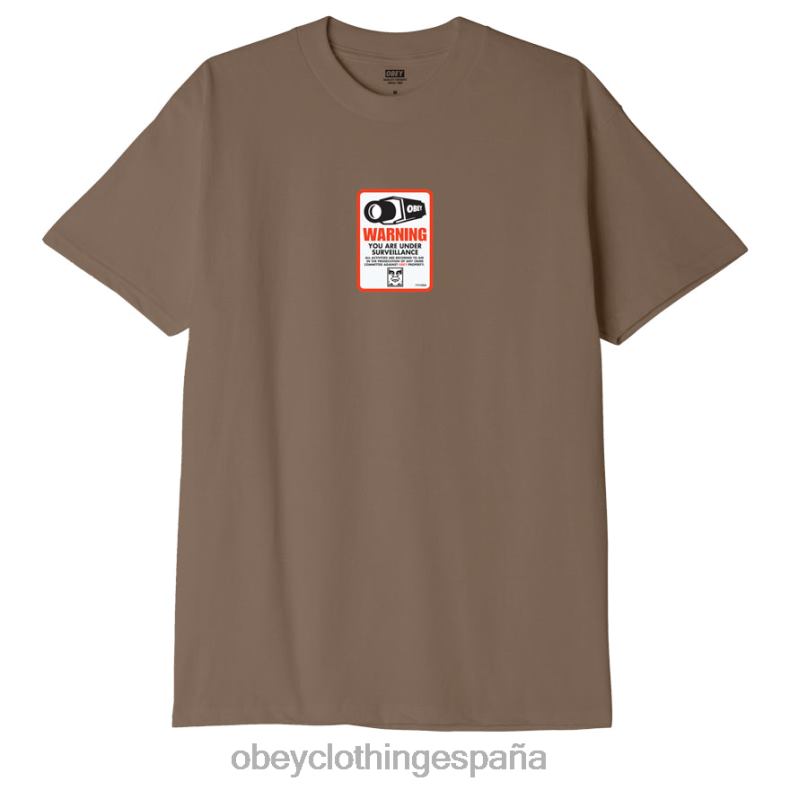 ropa OBEY camiseta clásica de vigilancia limo hombres 0RV2P897