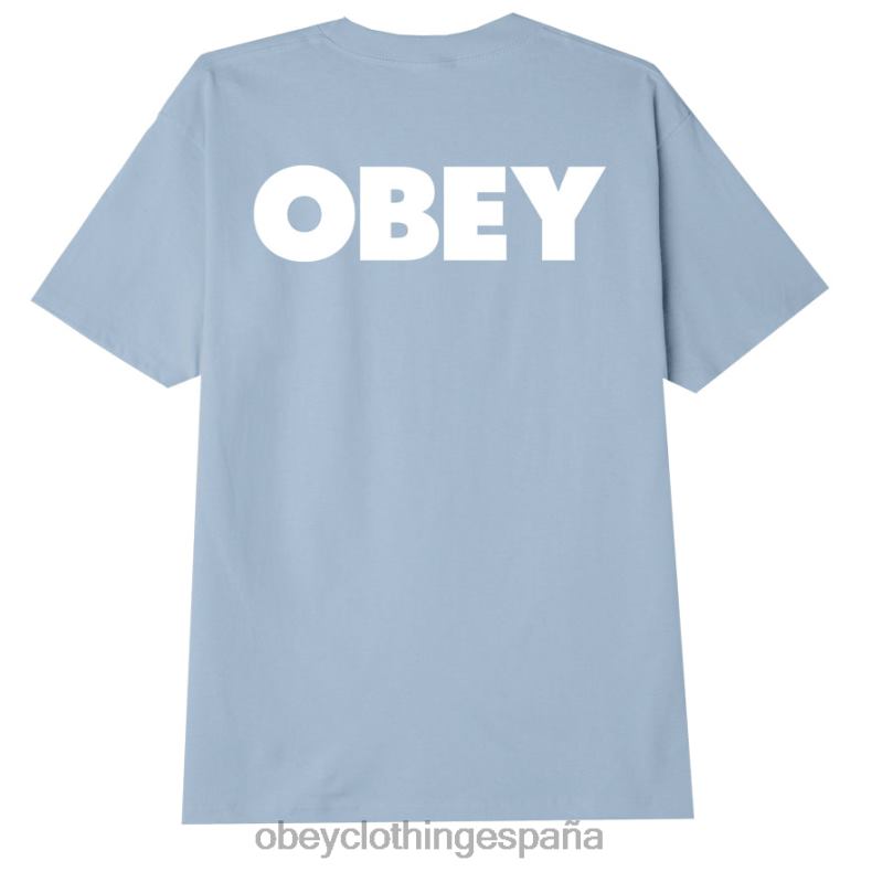 ropa OBEY camiseta clásica negrita ii buen gris hombres 0RV2P872