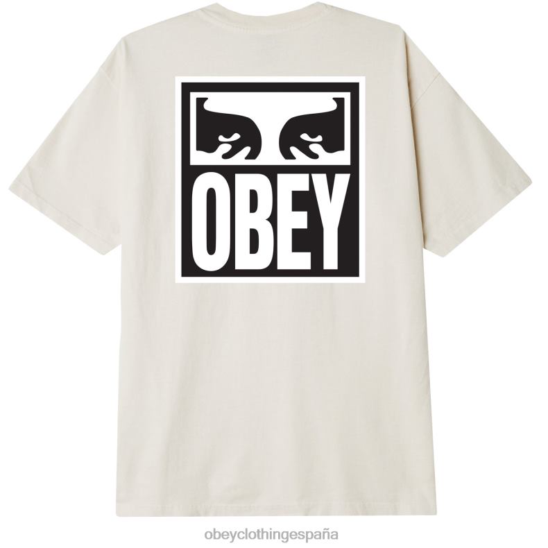 ropa OBEY camiseta de peso pesado Eyes Icon II sagú hombres 0RV2P866