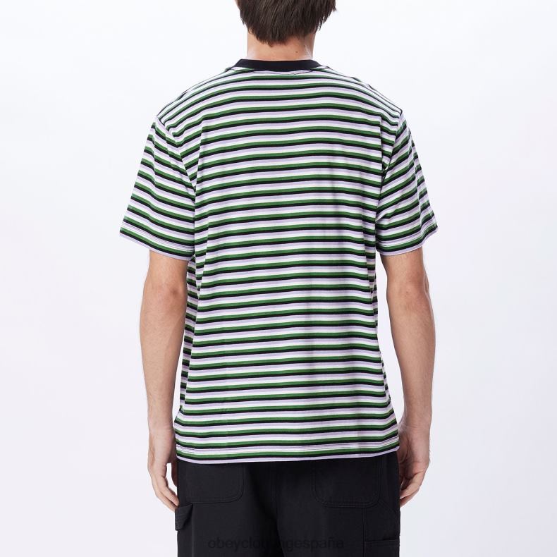 ropa OBEY camiseta tributo negro múltiple hombres 0RV2P793