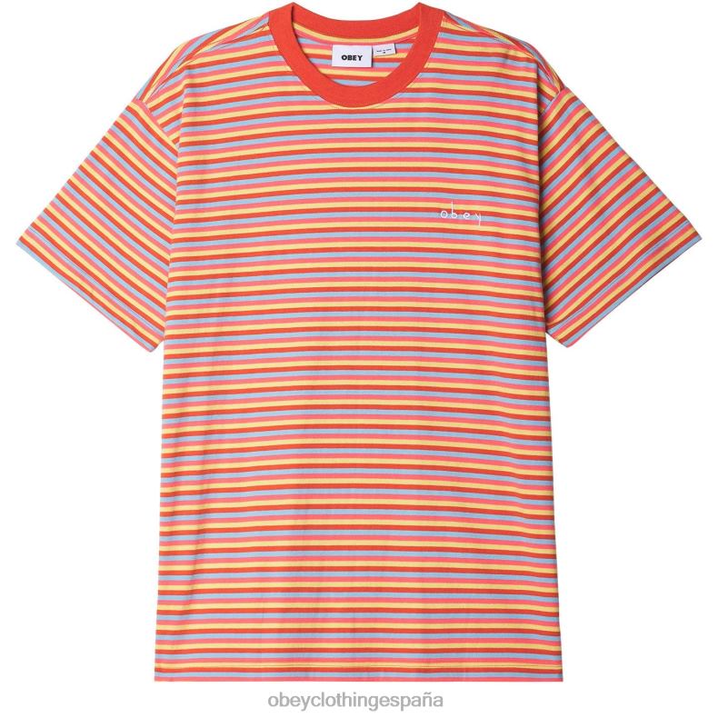 ropa OBEY camiseta tributo roobios multi hombres 0RV2P794