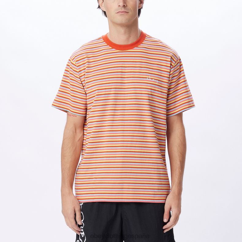 ropa OBEY camiseta tributo roobios multi hombres 0RV2P794