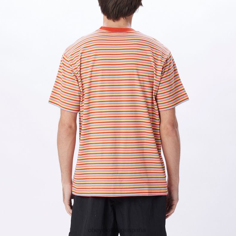 ropa OBEY camiseta tributo roobios multi hombres 0RV2P794