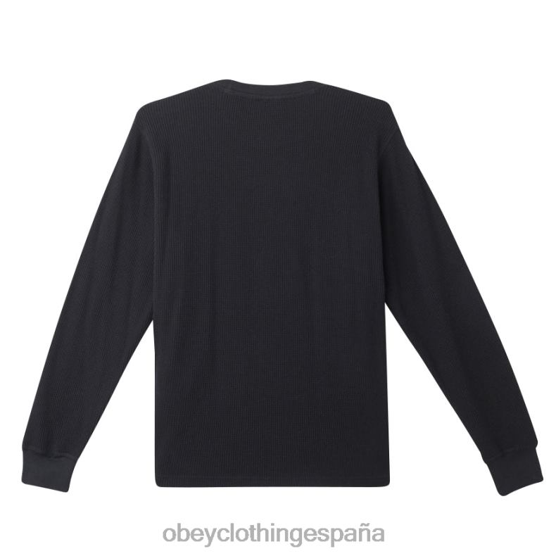 ropa OBEY generacion termica negro digital hombres 0RV2P786