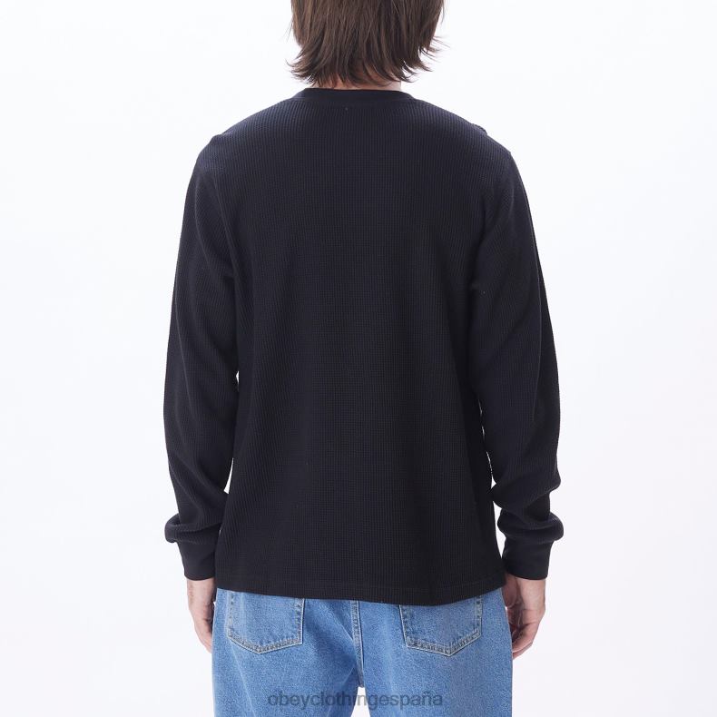 ropa OBEY generacion termica negro digital hombres 0RV2P786
